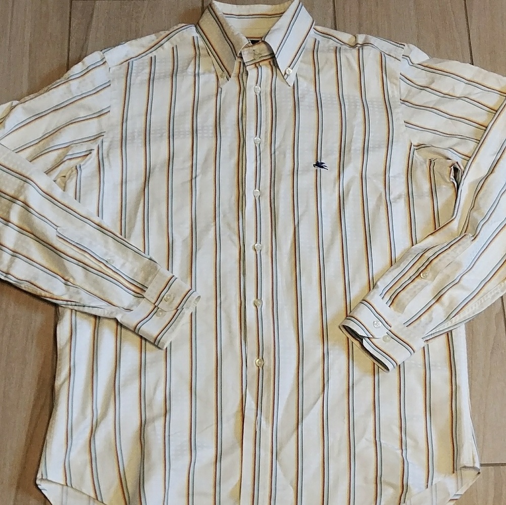 Etro Italy Dress Shirt 16 x 35/36